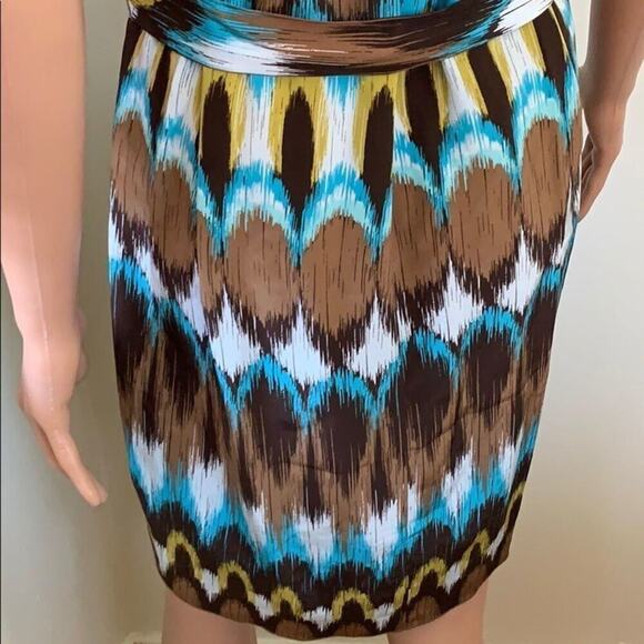 BANANA REPUBLIC FLORAL 100% SILK DRESS SIZ… - Picture 6 of 8